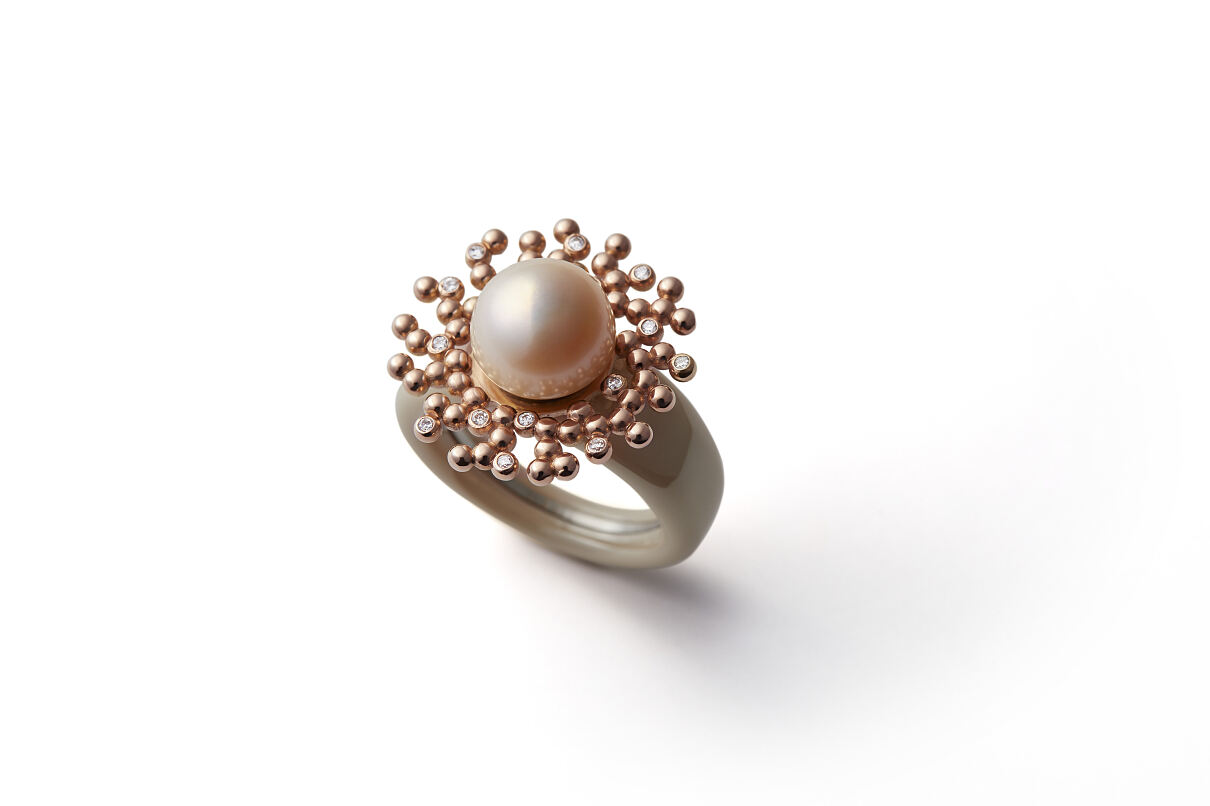 ESbD_AURELIA_Charlotte Scheibe Roségold 585- 15 Brillanten zus. 0,11ct TWvsi