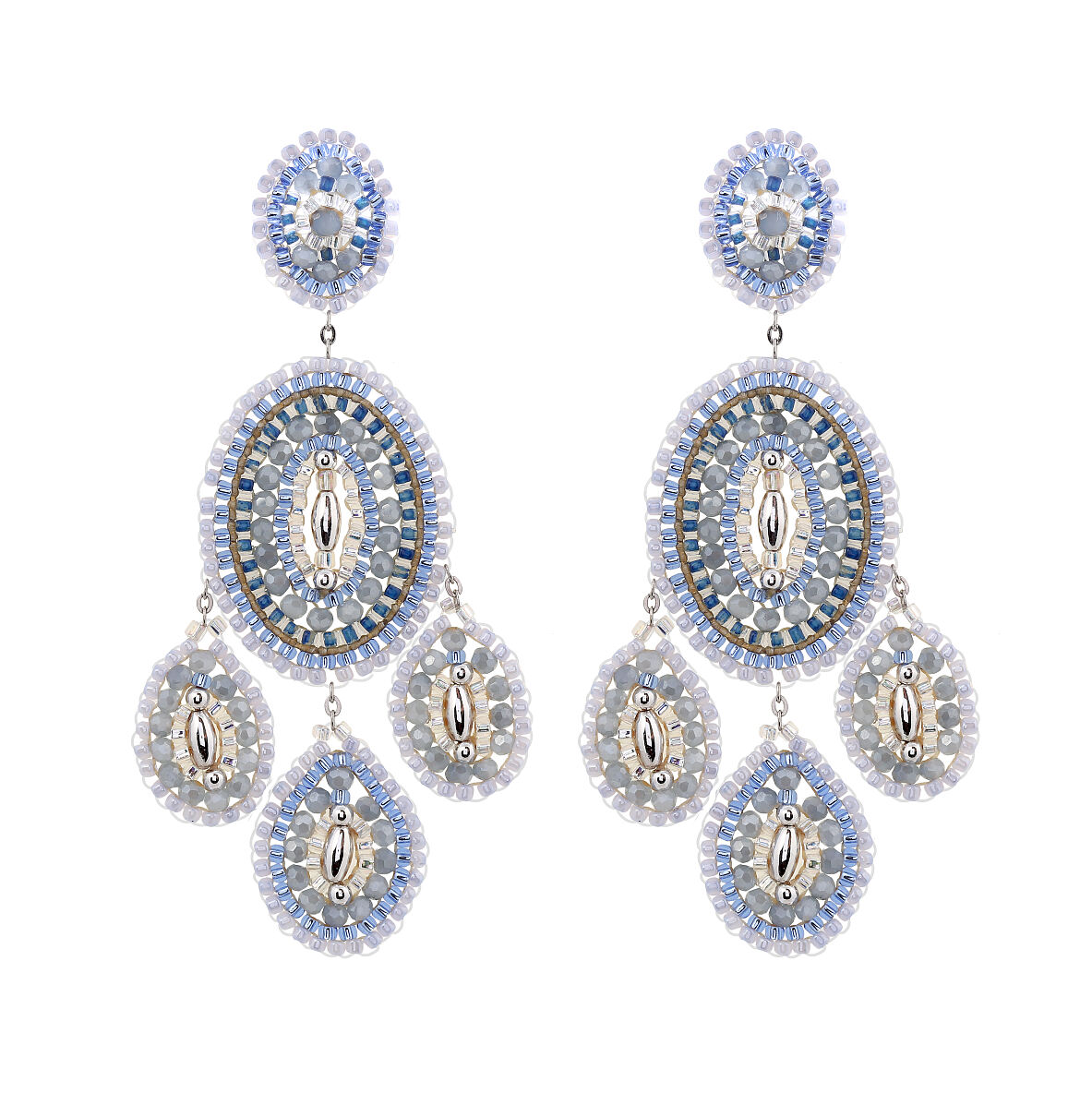 Cajoy Boho Oval Light Blue Silver EUR 149,99 13132230