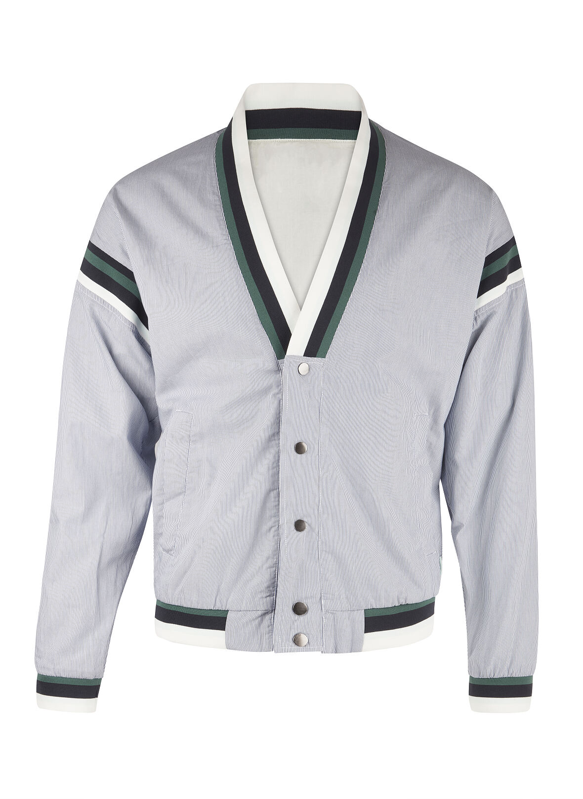 Tk Maxx_Herren_ blau weiß gestreifte Jacke _ 64.99€ ( UVP 399.99€ )