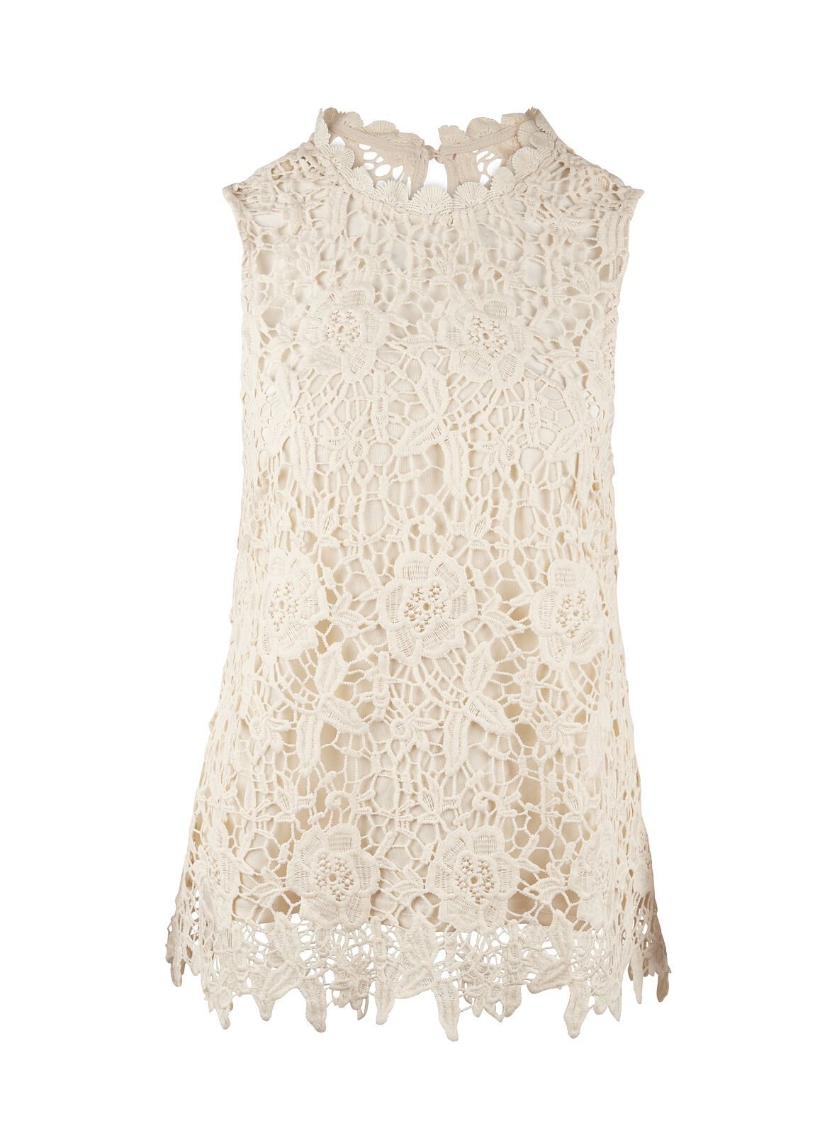 Tk Maxx_Damen_ Häkeltop creme weiß_ 12.99€