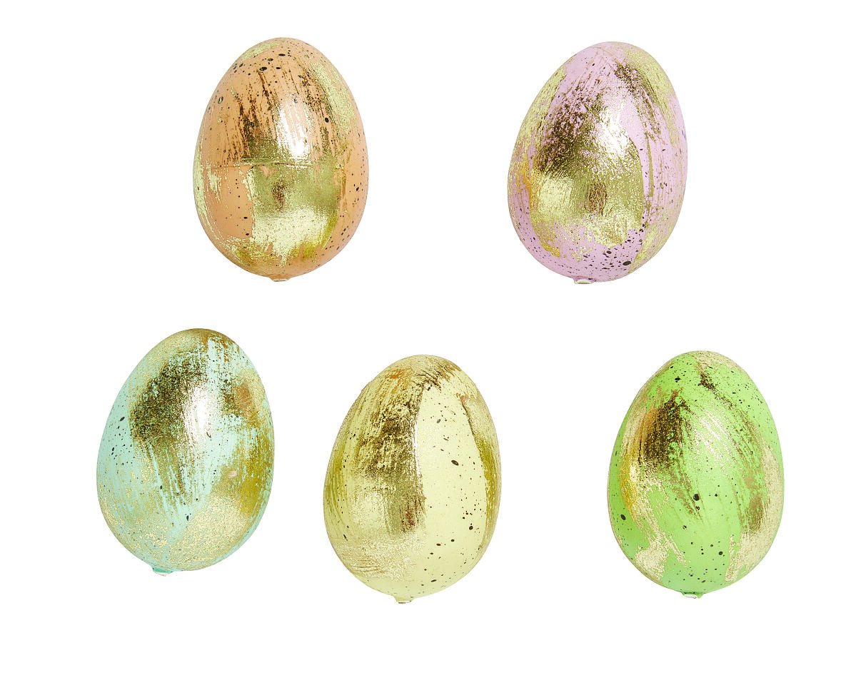 TK Maxx_Deko Ostereier gold-bunt_7,99€