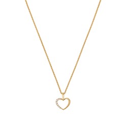 Dorotheum Juwelier_Brillant Anhänger Herz Gold 585