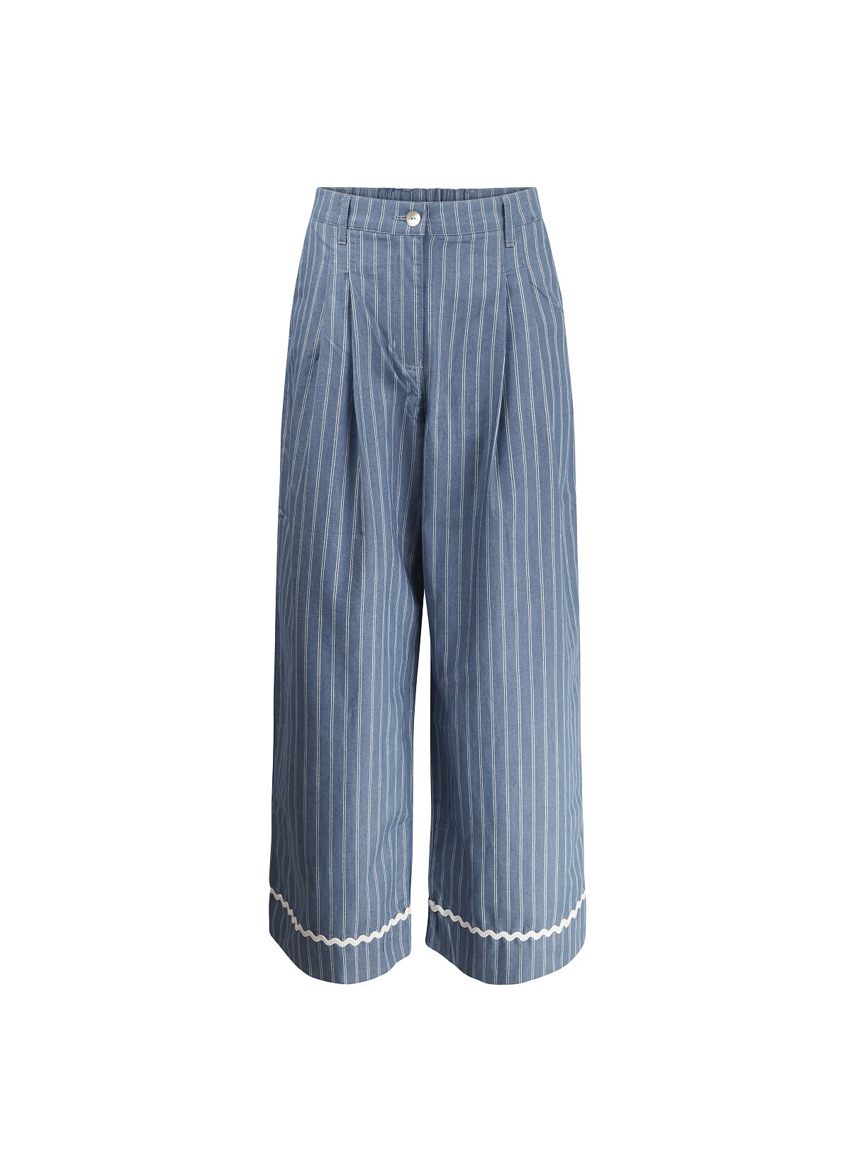 Tk Maxx_Damen_ blau weiß gestreifte Hose_ 29.99€