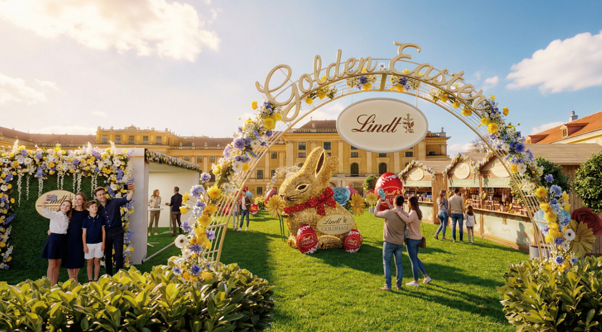 Lindt & Sprüngli Golden Easter Vienna