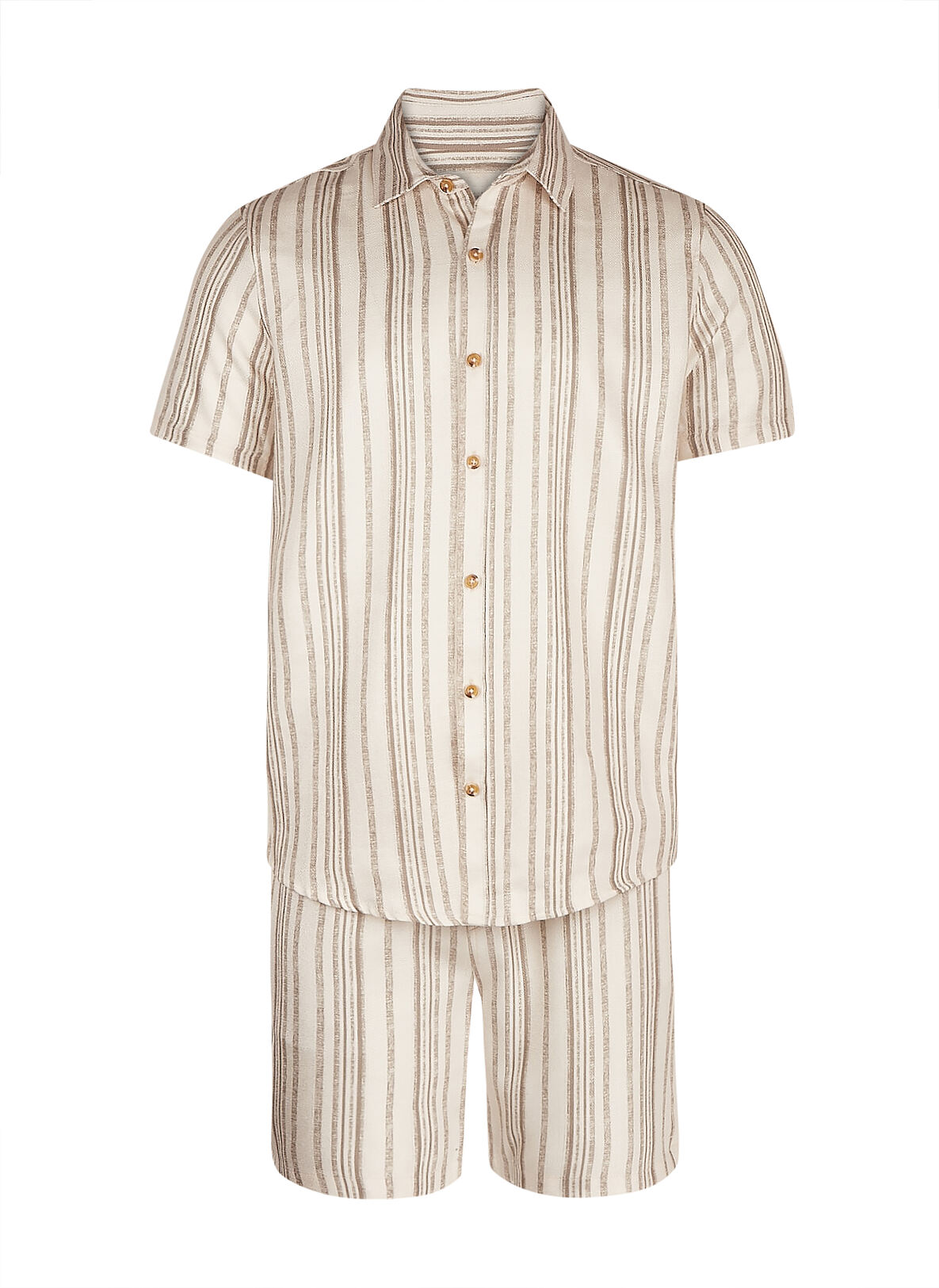 TK Maxx_Herren_braun gestreiftes set_29.99€
