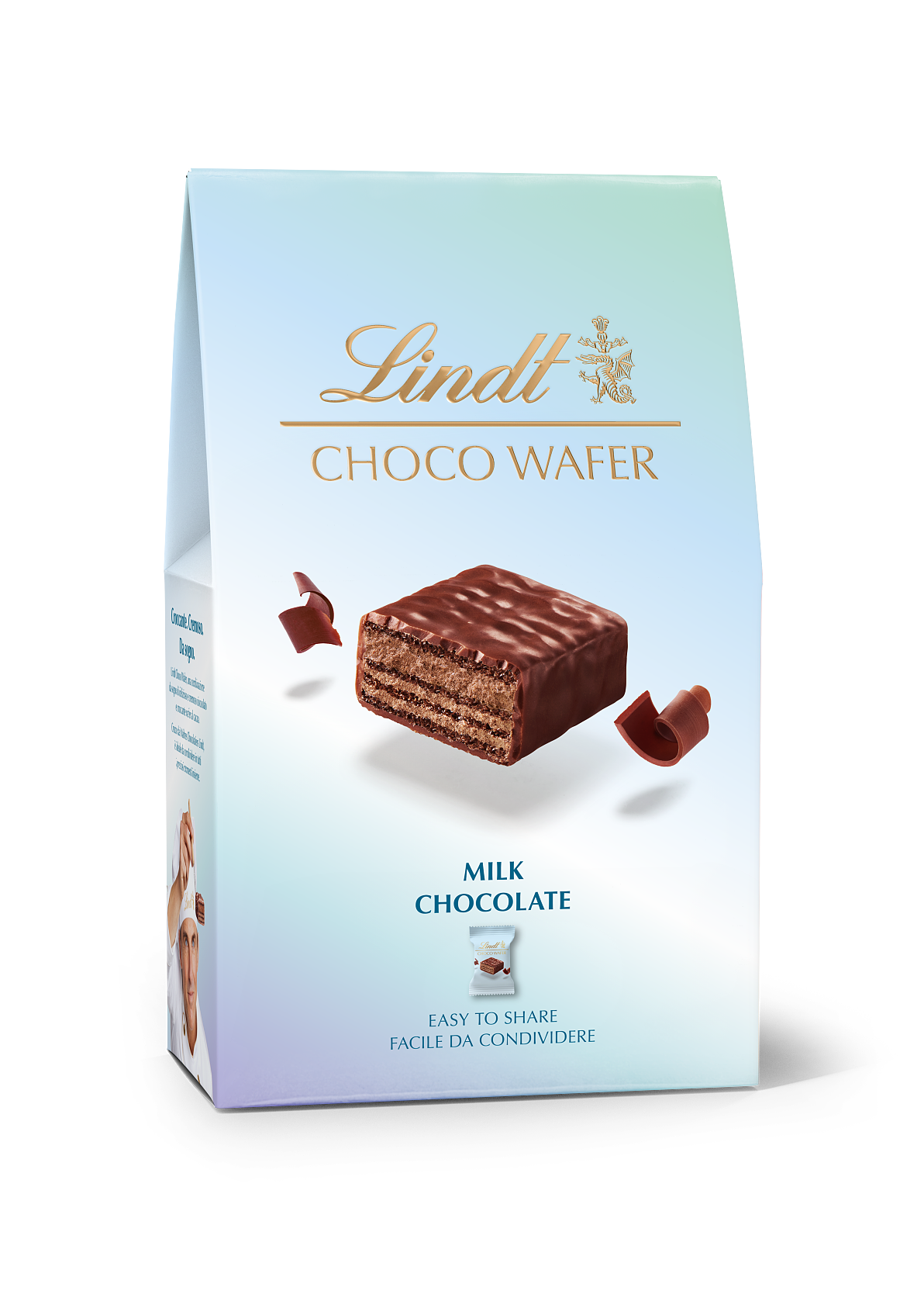 Choco Wafer Milch Beutel 130g