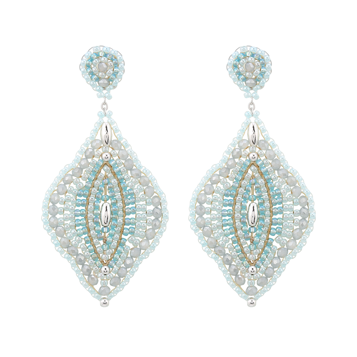 Cajoy Ohrringe Boho Cateye Light Turquoise EUR 119,99_13132402