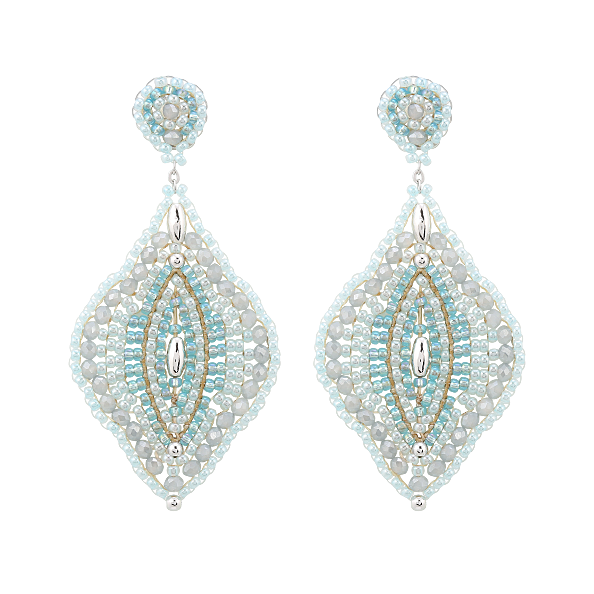 Cajoy Ohrringe Boho Cateye Light Turquoise EUR 119,99_13132402