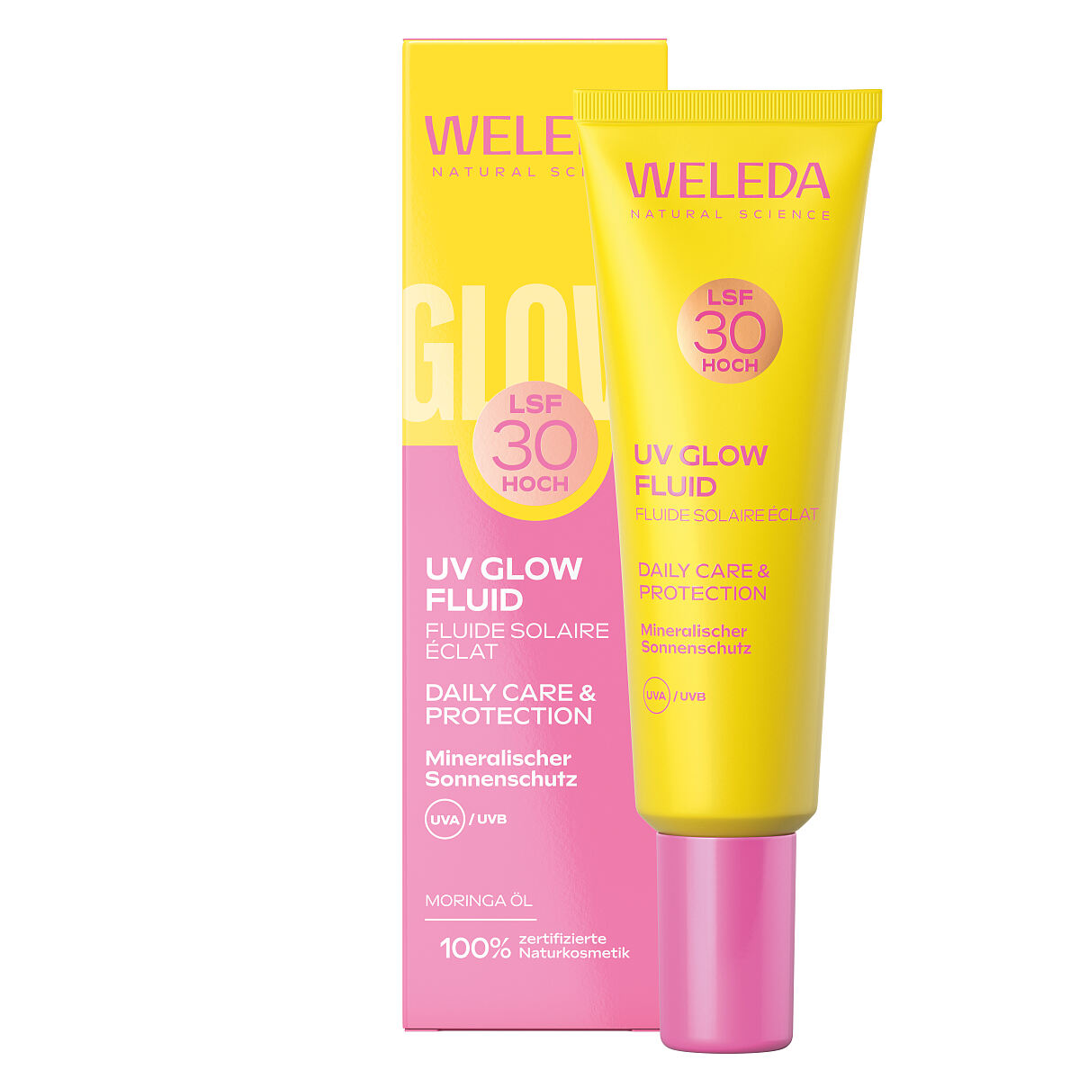 Weleda_UV Glow Fluid_30ml_12,95 €_ 16,90 CHF