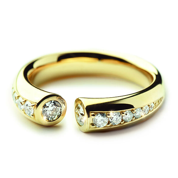 ES Ring DIALOG Royal  d175-Dia-0,53ct Gelbgold 585