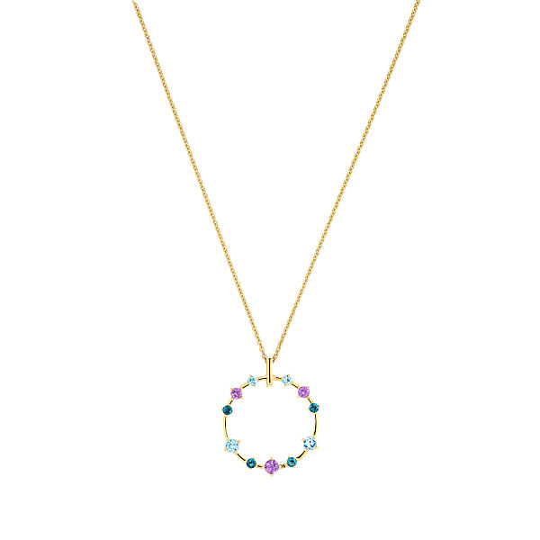 DJ_Mon Palais_Topas Amethyst Anhänger Gold_204821
