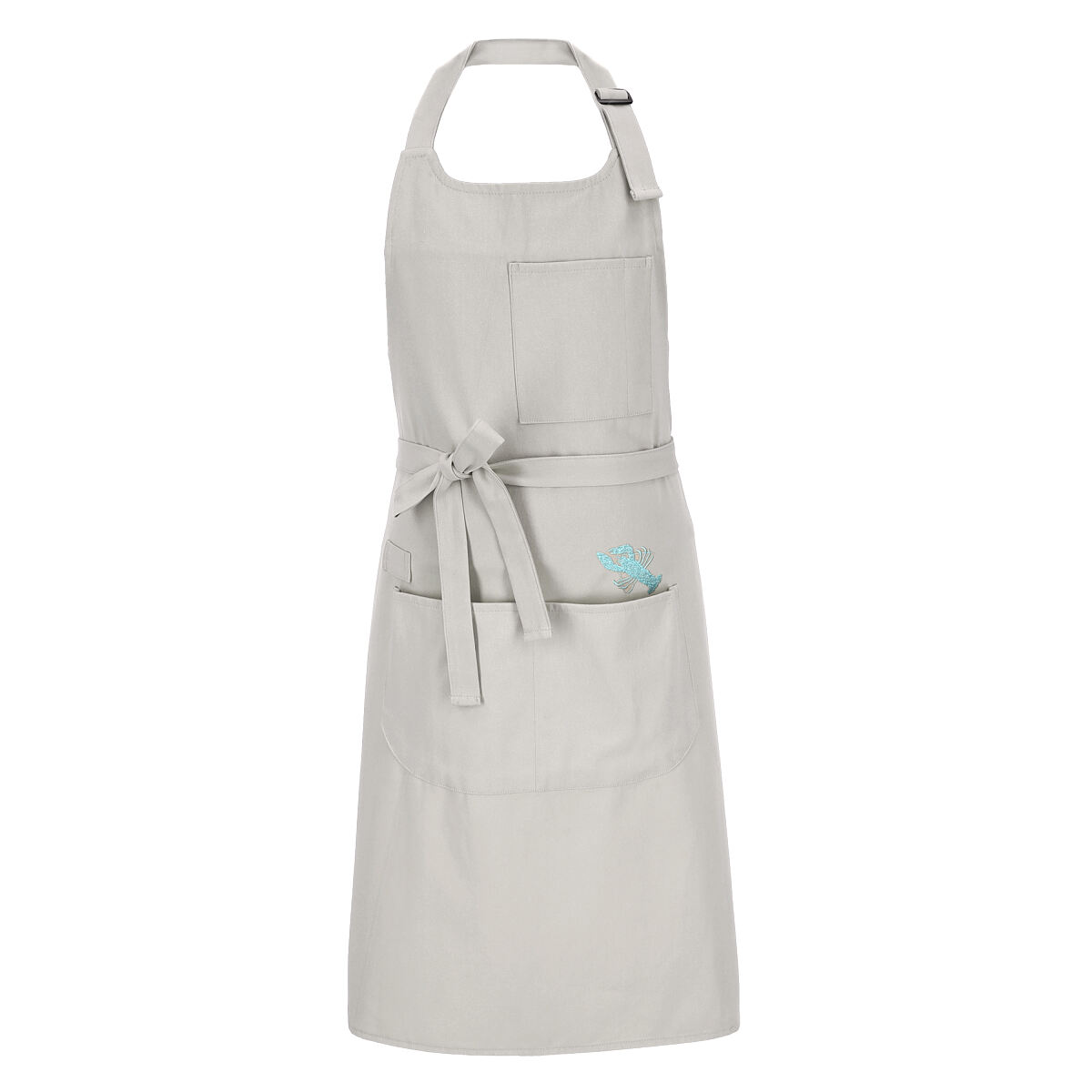 Vossen URBAN CHEF, Uni Küchenschürze mit stylischer Lobster-Stickerei EUR 29,99