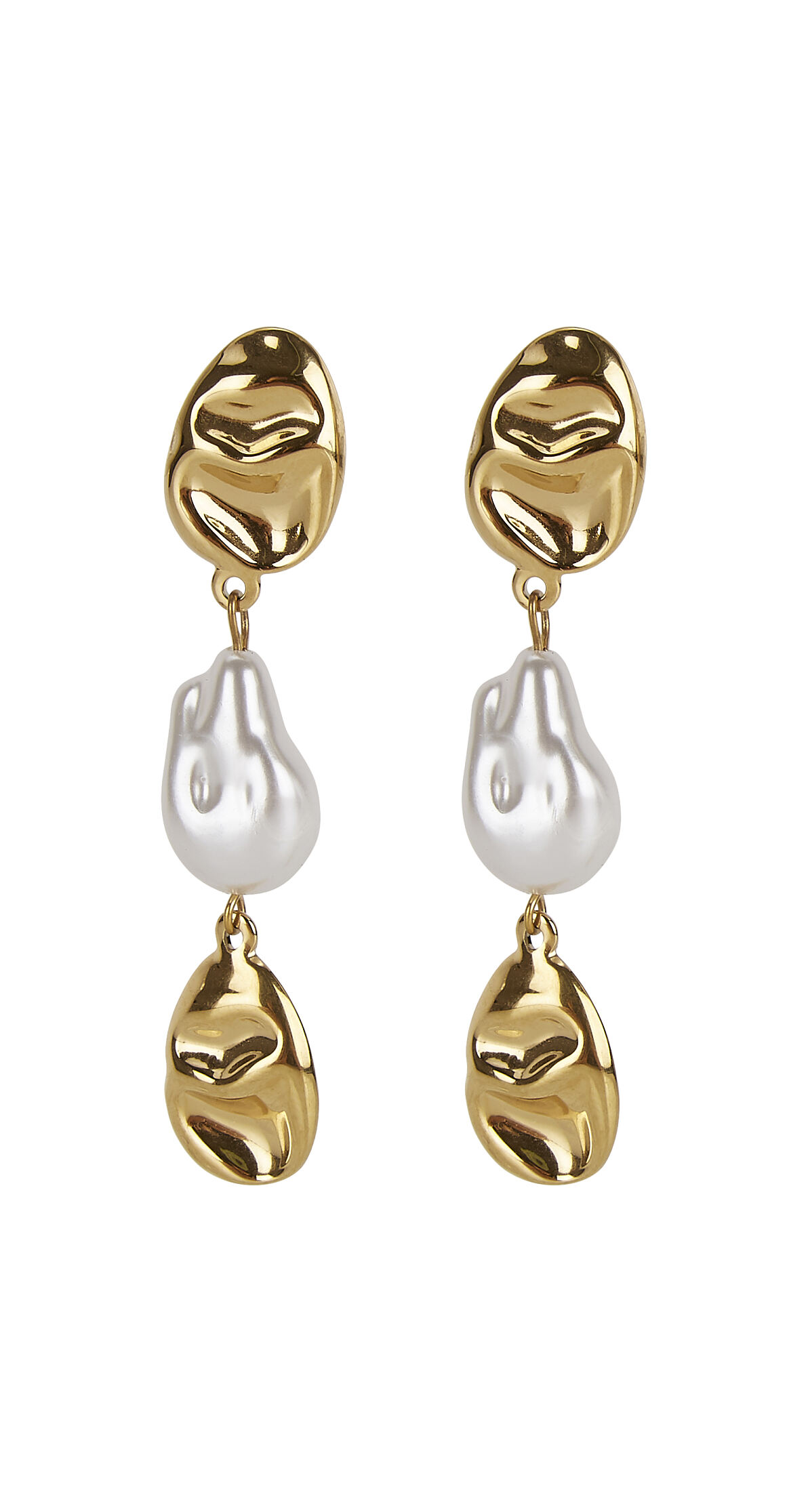 TK Maxx - Perlen-Ohrringe Gold €8,99