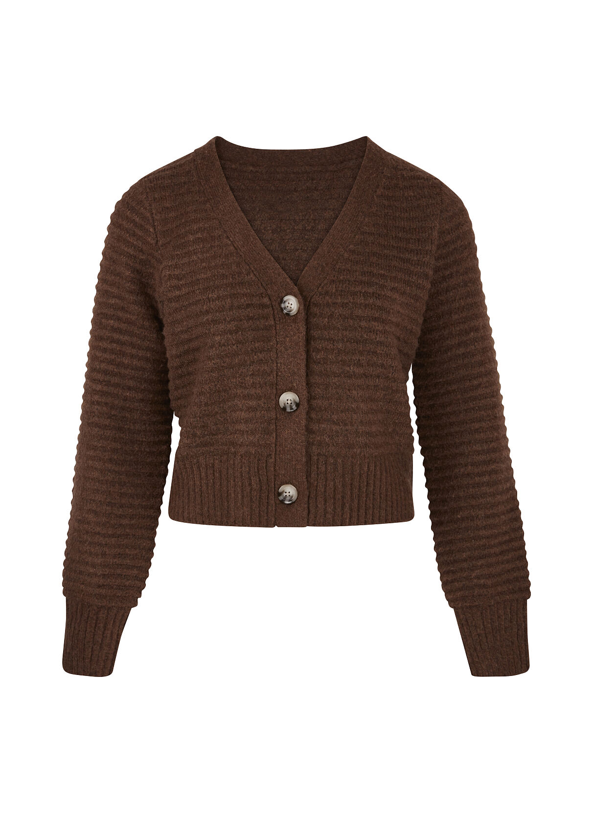 TK Maxx_Damen_ brauner strick cardigan_4.99€
