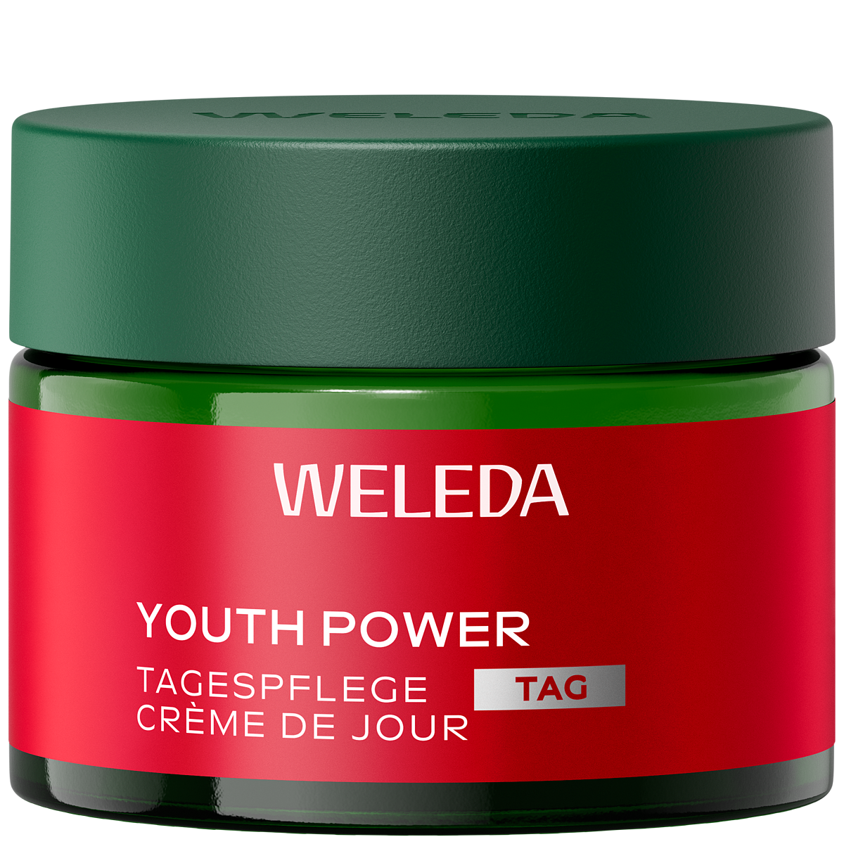 WELEDA_Youth Power Tagespflege Granatapfel_40ml_21,95€