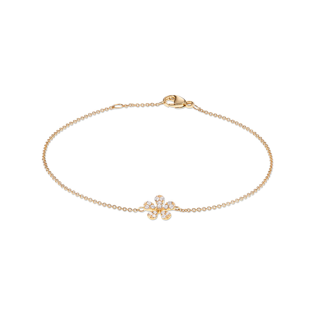sh!ne by DJ_Lab Grown Diamond Armkette Gold 585 0,14ct_EUR 599,-_208948_a