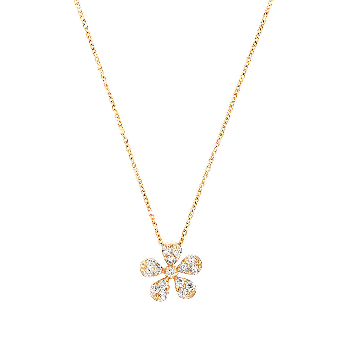 sh!ne by DJ_Lab Grown Diamond Collier Gold 585 zus. 0,14_EUR_599,-_208949