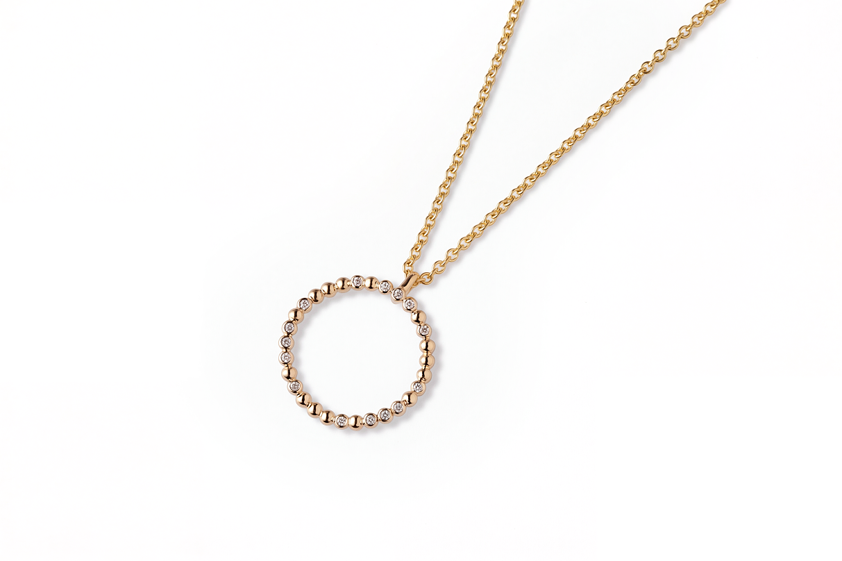 DJ_Brillant Anhänger AURELIA MEMOIRE Gold 585