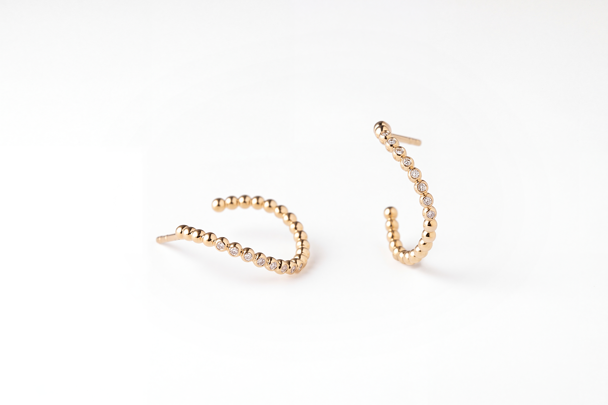DJ_Brillant Creolen AURELIA MEMOIRE Gold 585
