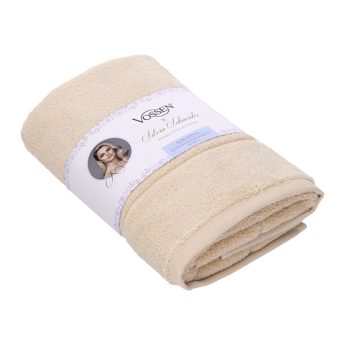 VOSSEN_Silvia Schneider_Badeteppich GALATEA_ Beige