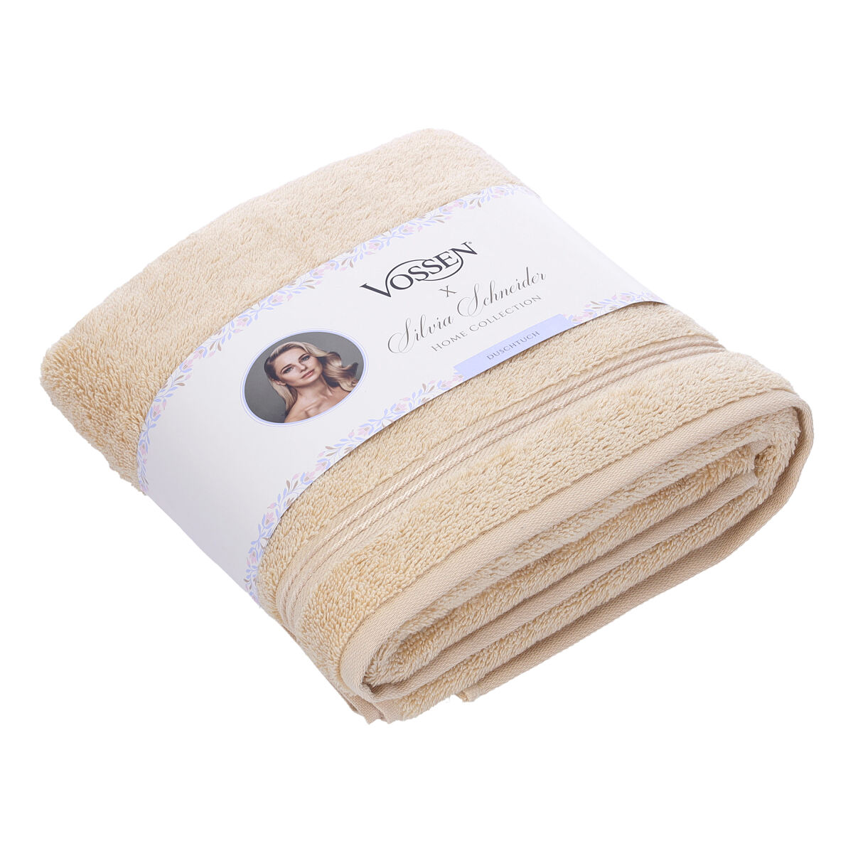 VOSSEN_Silvia Schneider_Duschtuch THETIS 67x140_Beige