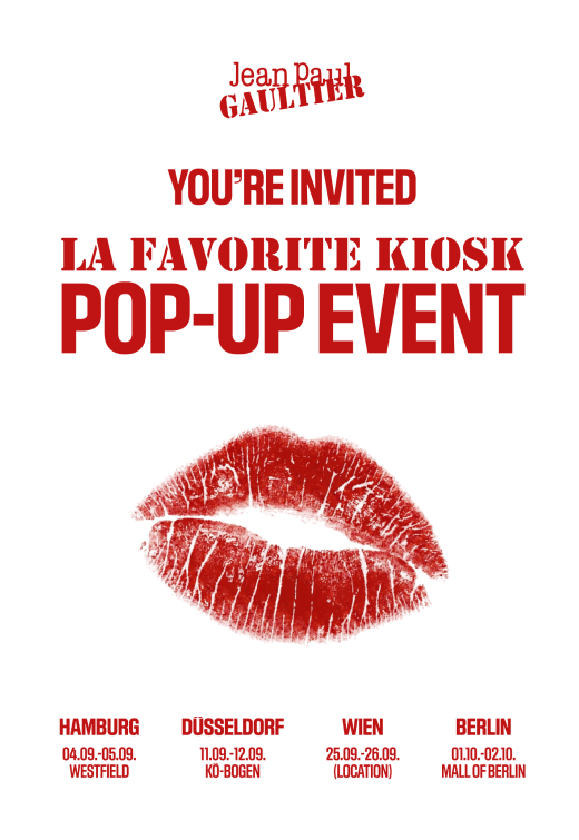 Jean Paul Gaultier_LA FAVORITE_Pop-up Kiosk