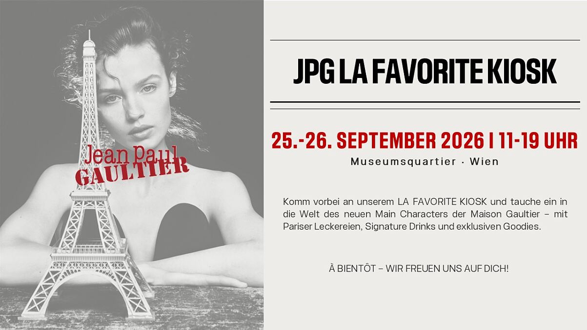 Jean Paul Gaultier_LA FAVORITE_Pop-up Kiosk_Wien