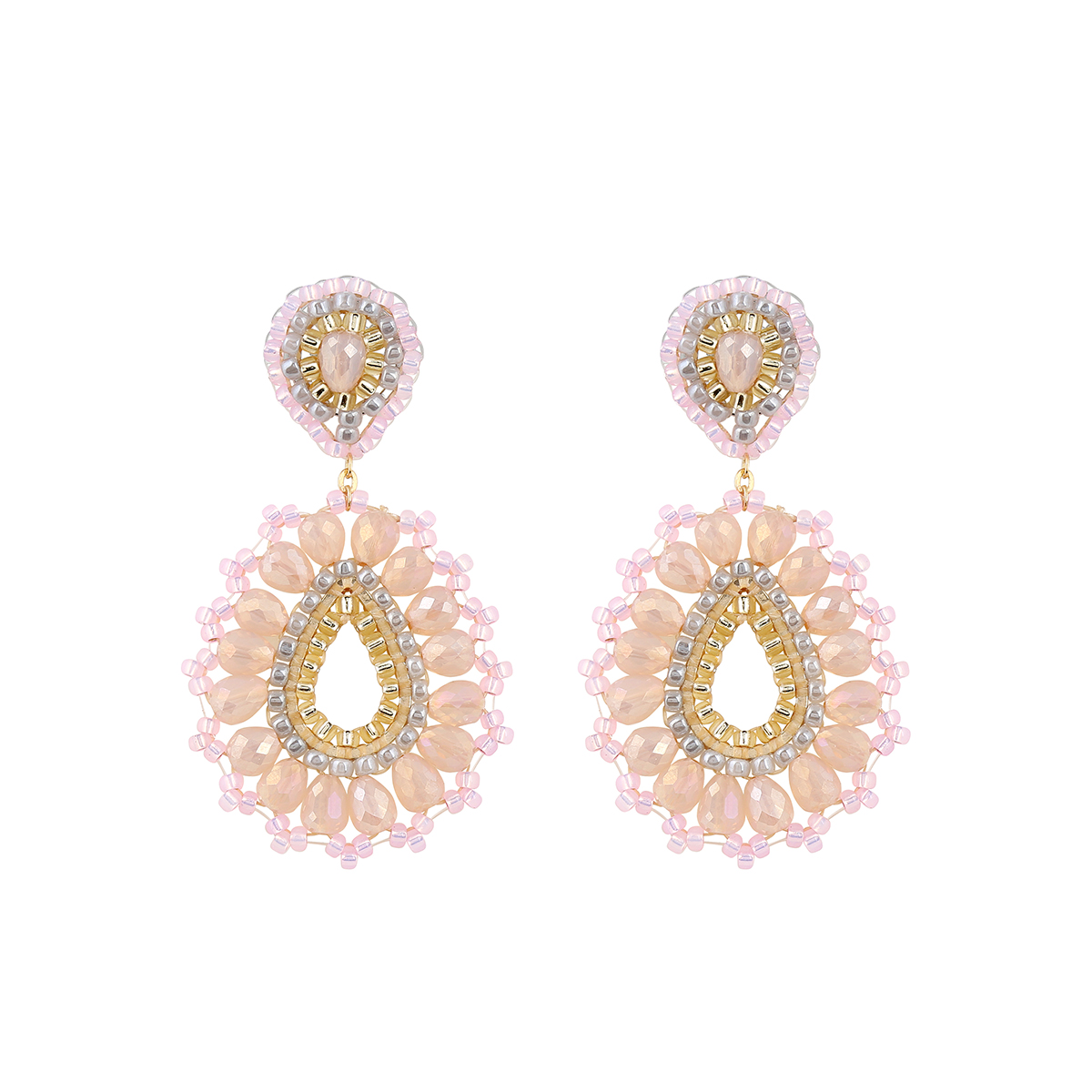 Cajoy_Boho Drop pink Ohrringe_EUR 79,99_13132513