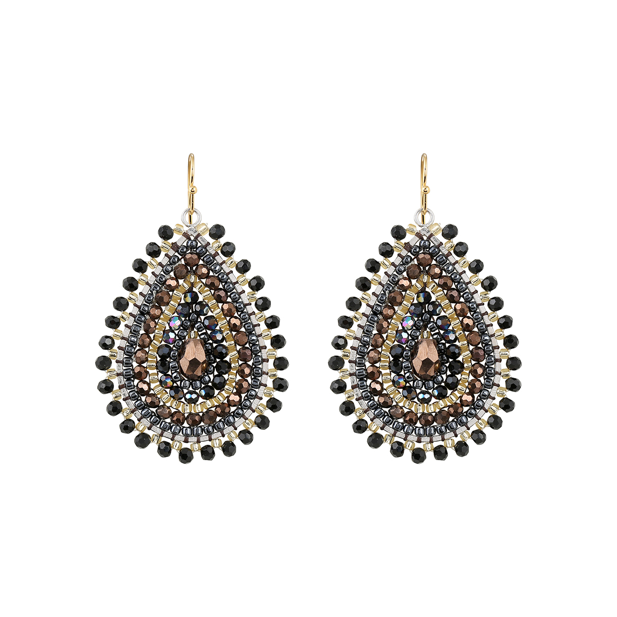 Cajoy_Boho Hänger midnight brown Ohrringe_EUR 99,99_13132529