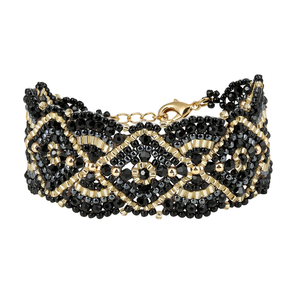Cajoy_Boho Oriental Bracelet black gold_EUR 119,99_13111812
