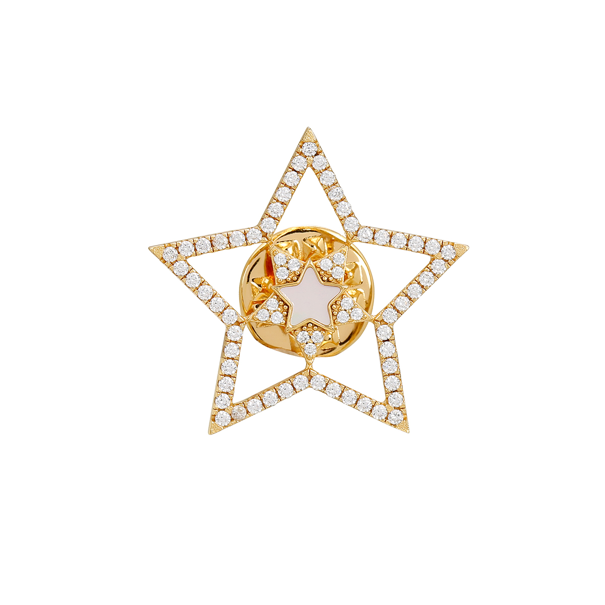 Cajoy_Brosche Crystal Star gold_EUR 69,99_23100124