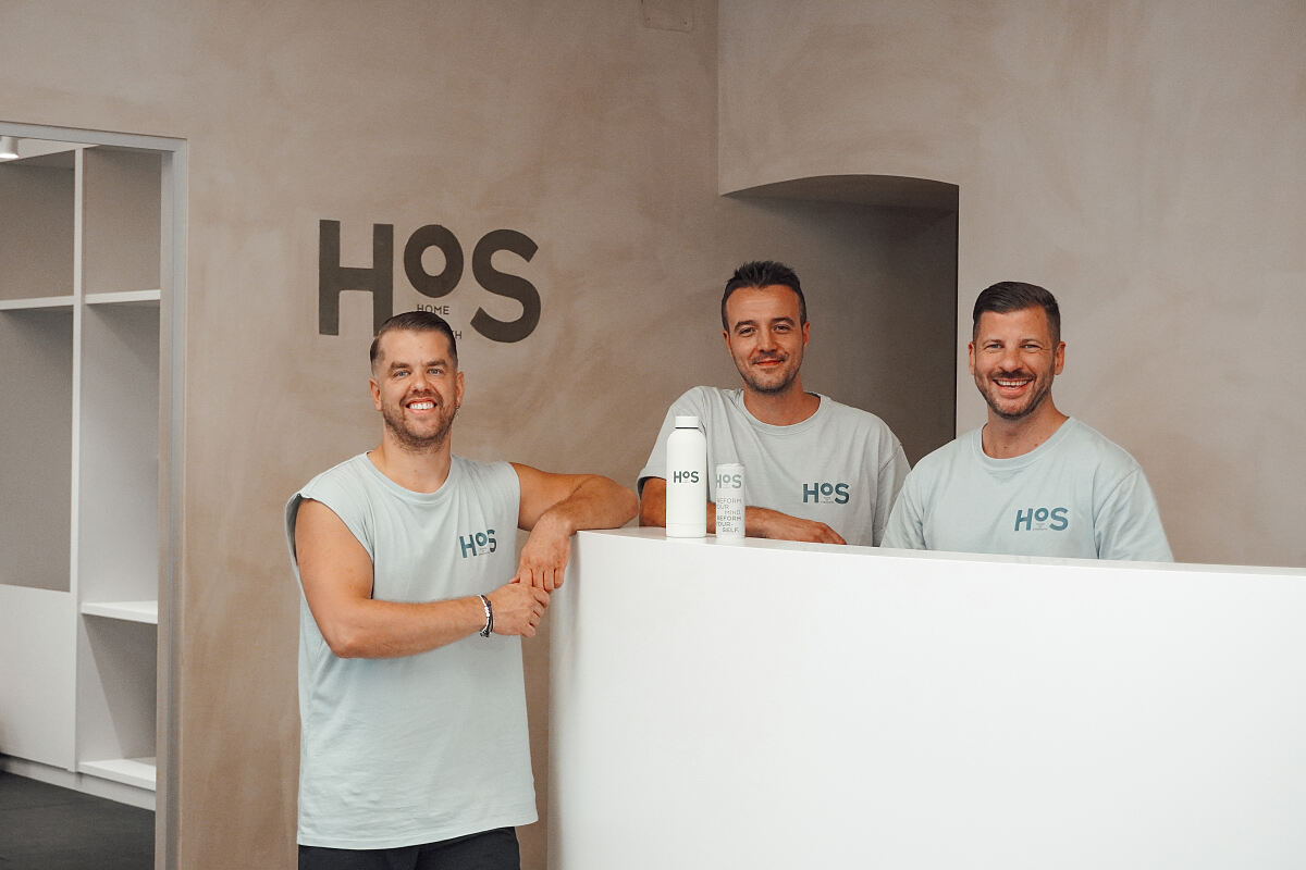 HOS - Home of Strength Gründer René Felix, Ihsan Poyraz und Paul Bichelhuber
