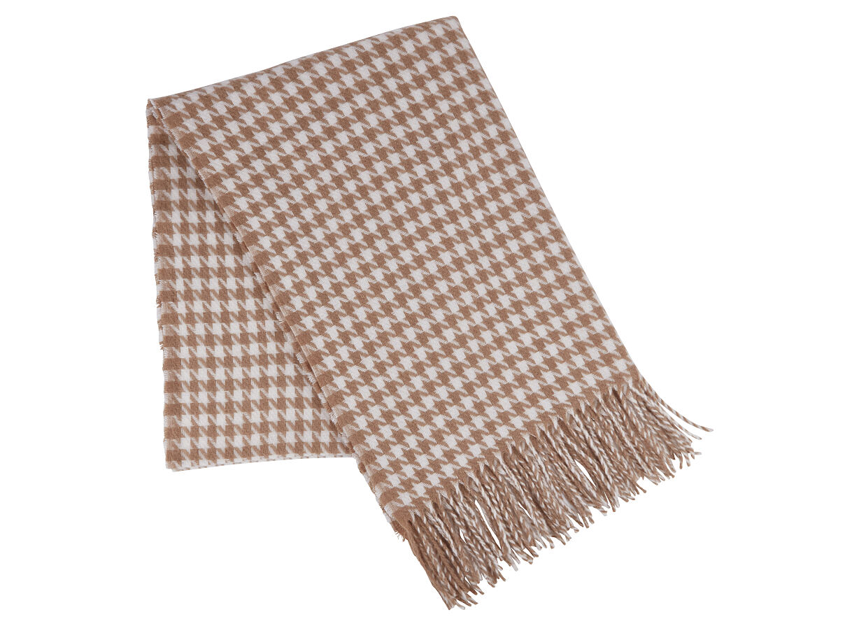 TK Maxx_ braun-weißer Schal_12.99€ (UVP 29.99€)