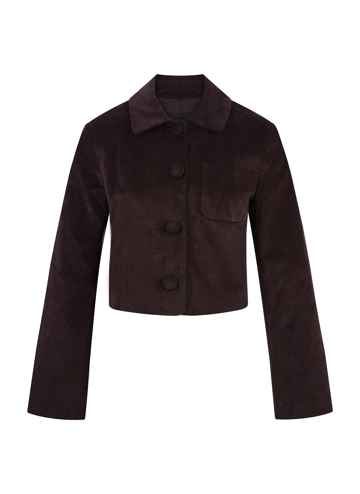 TK Maxx_ Damen_ braune Wildlederjacke_39.99€