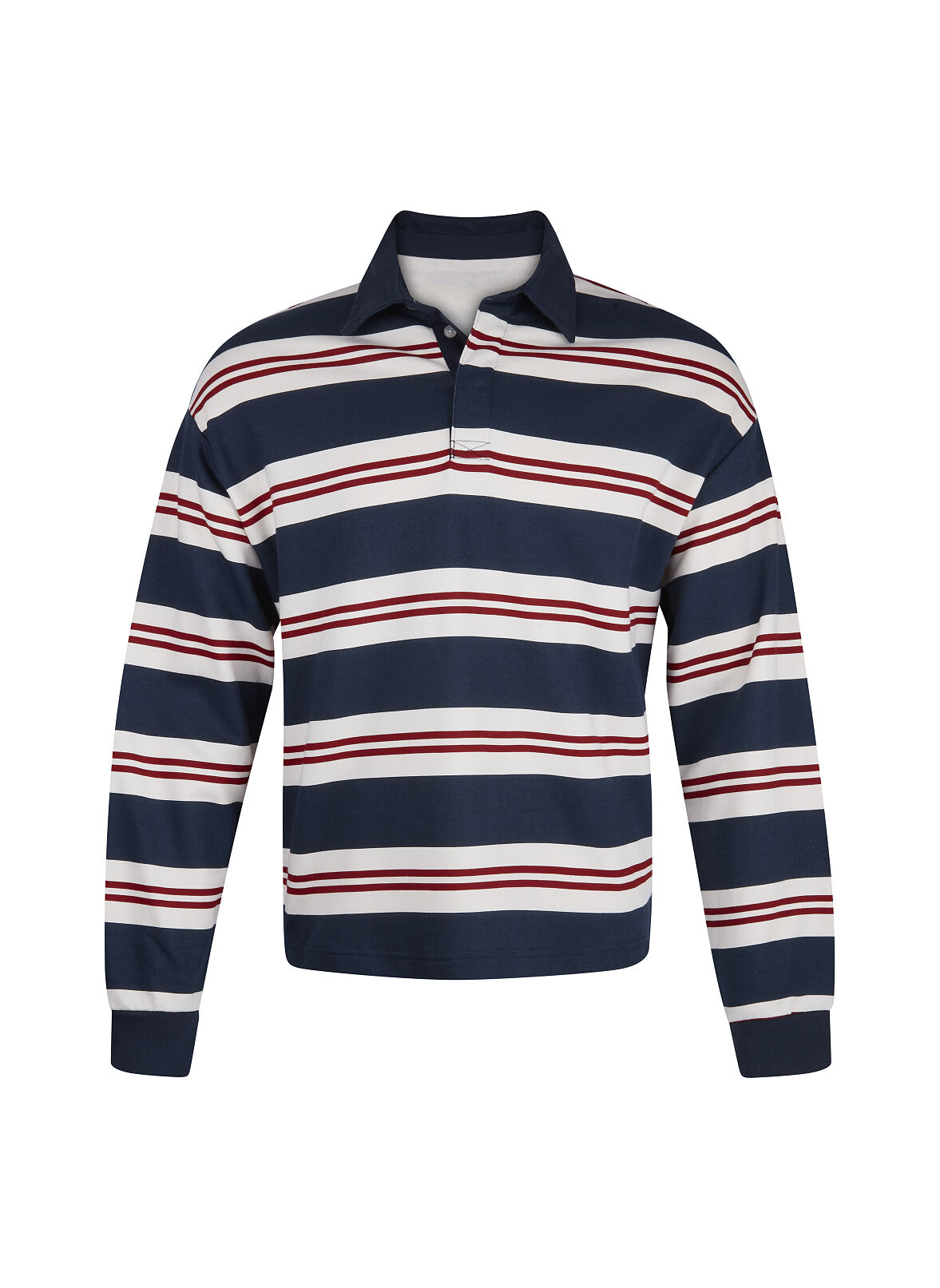 TK Maxx_ Herren_ blau gestreiftes Polo_12,99€