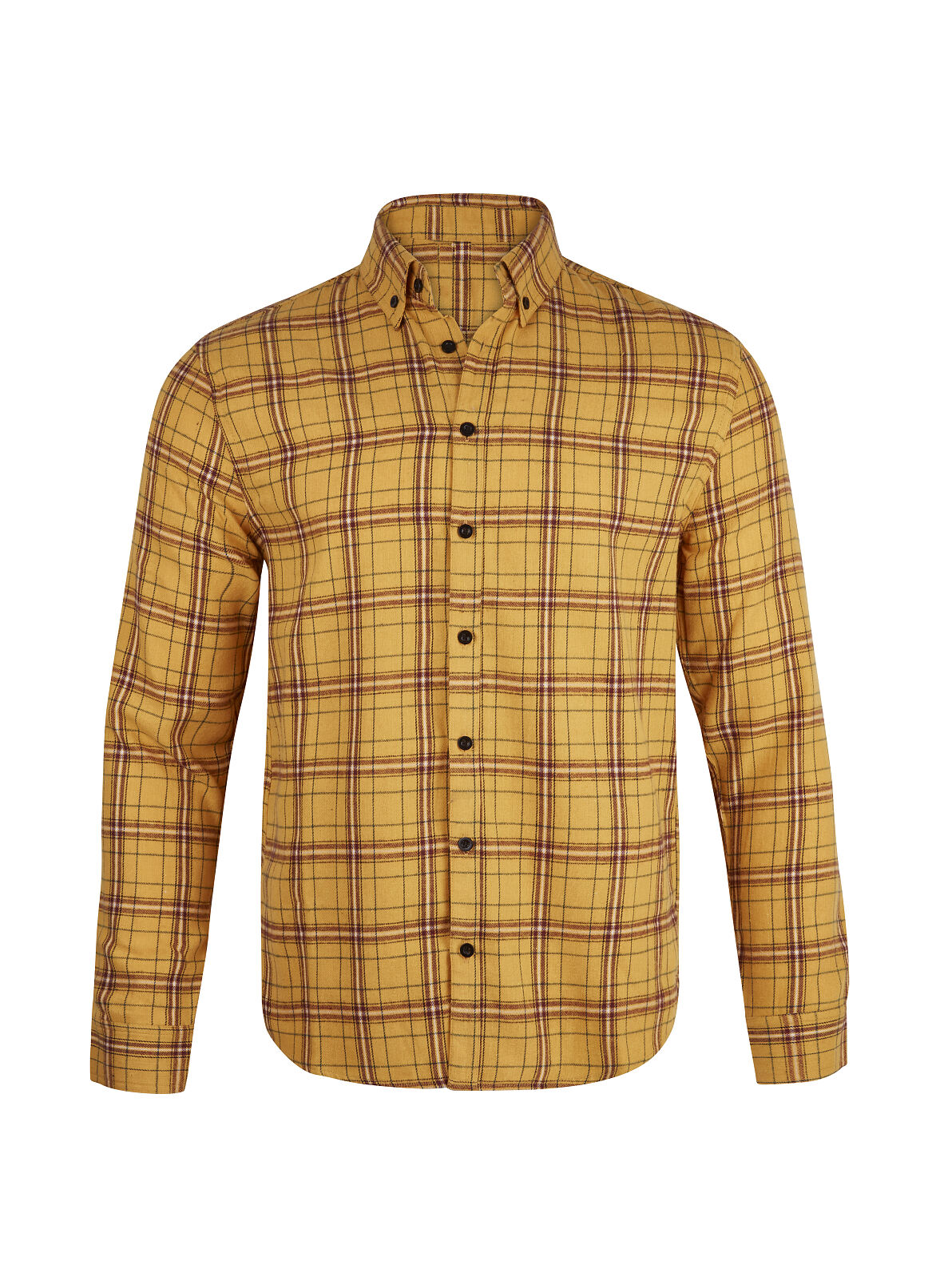 TK Maxx_ Herren_ gelbes Fleecehemd_19.99€