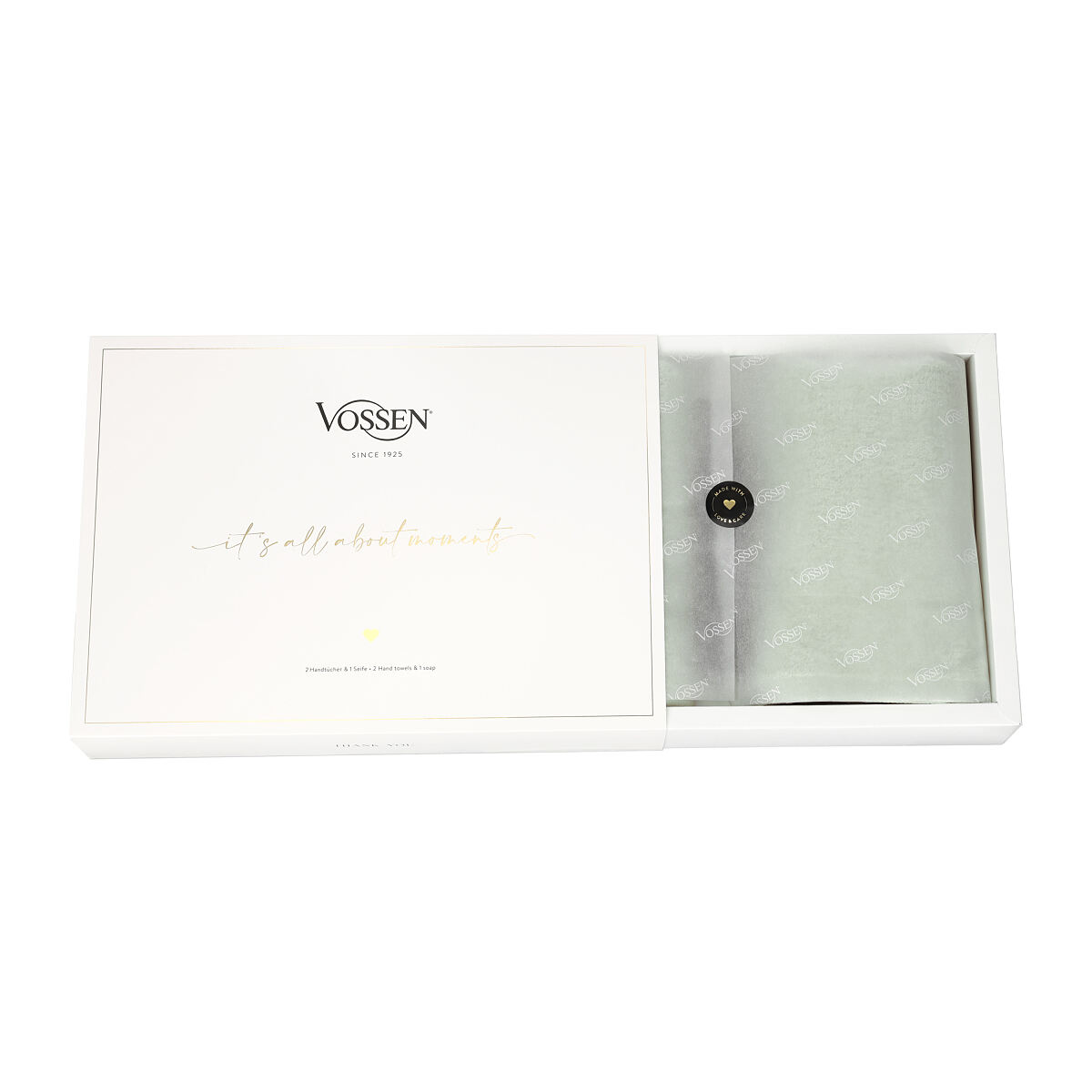 VOSSEN shiny life Geschenkset soft green EUR 49,99 