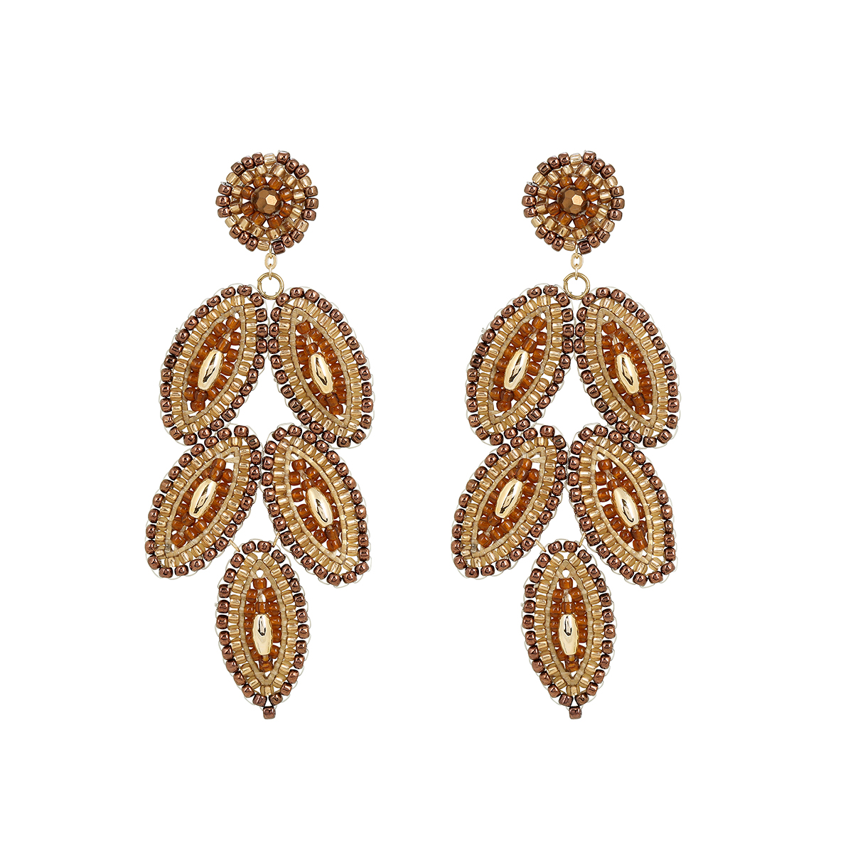 Cajoy_Boho Leaves brown gold Ohrring_EUR 119,99_13132553
