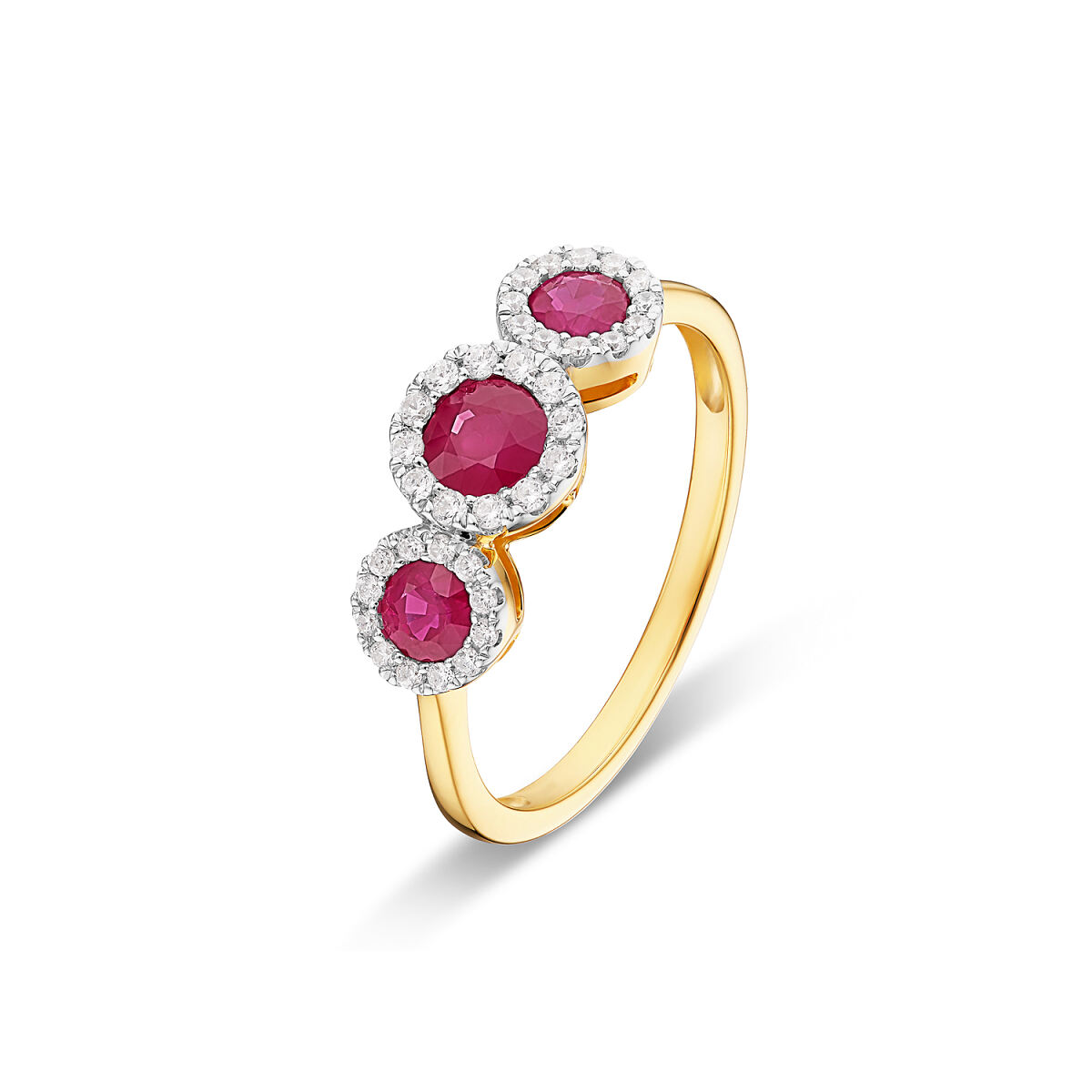 DJ_doro Brillant Rubin Ring Gold 585 207327 EUR 1599,00