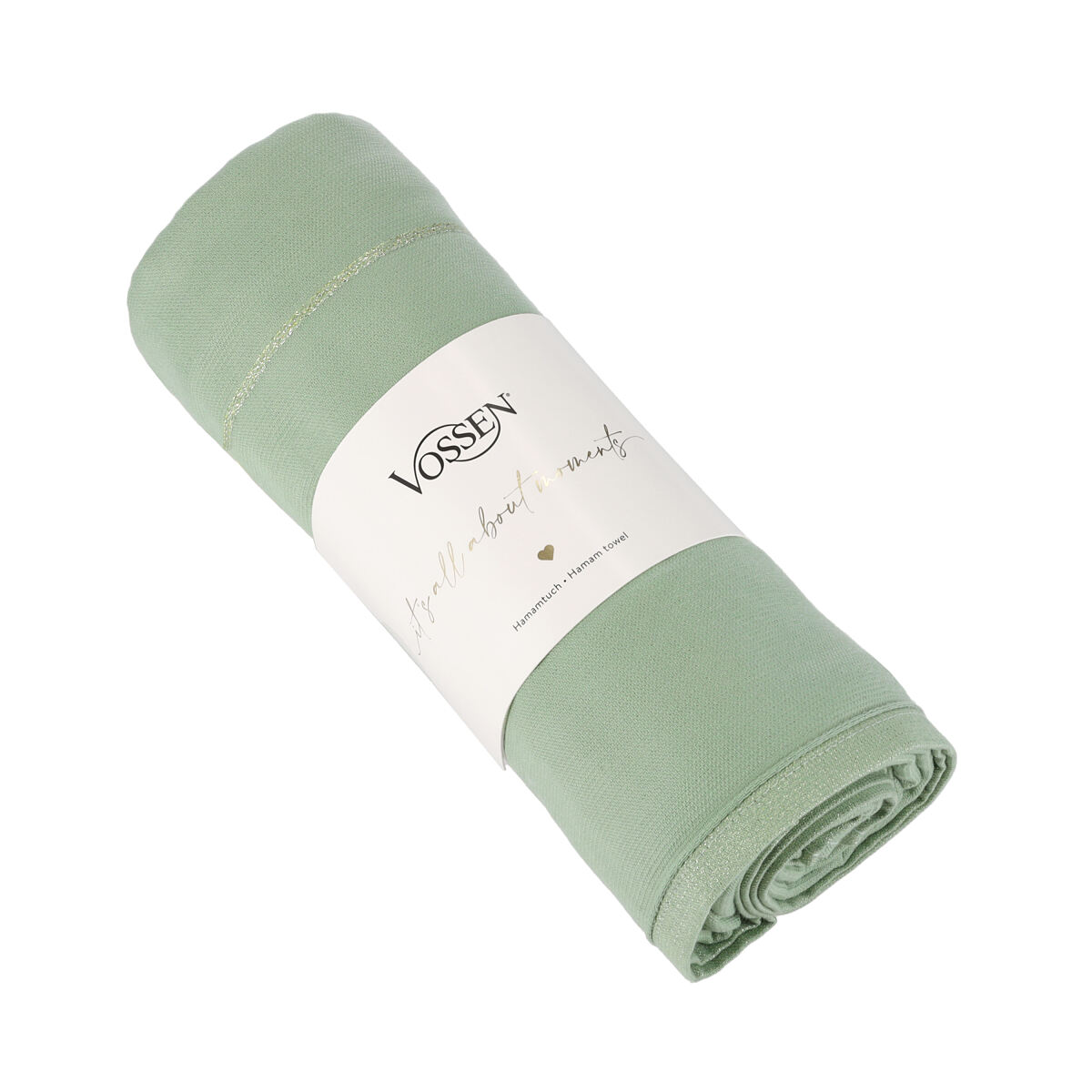 VOSSEN shiny days hammantuch soft green EUR 37,99