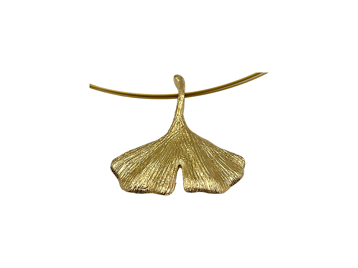 oew_Collier Ginkgo vergoldet EUR 169