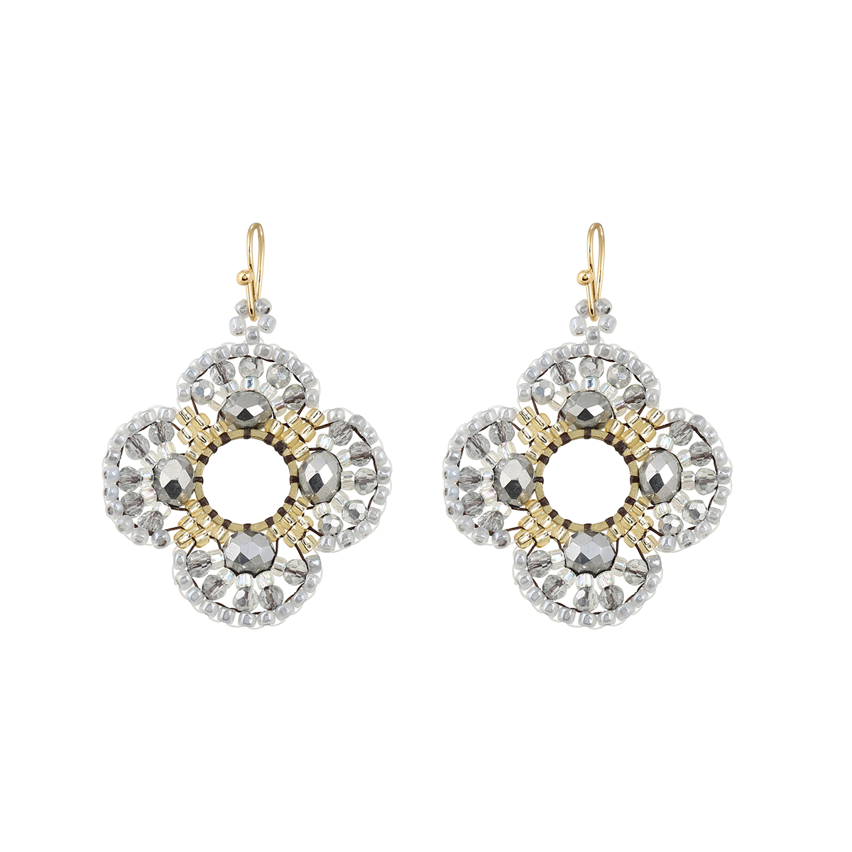 Cajoy_Boho Clover grey gold Ohrringe_EUR 79,99_13132519