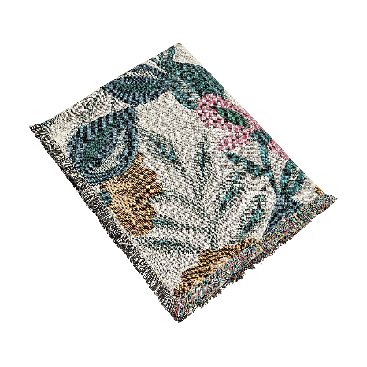 TK Maxx - Strickdecke mit floralem Muster €27,99