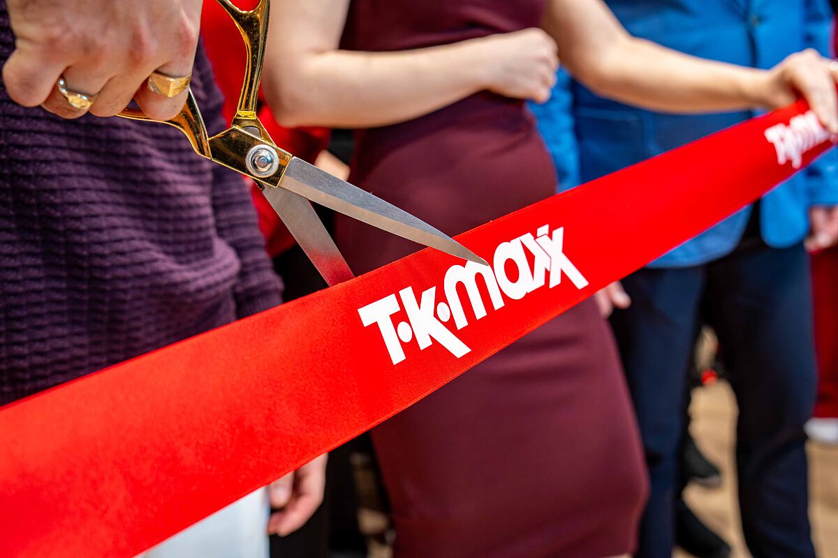 TK Maxx Store Erweiterung