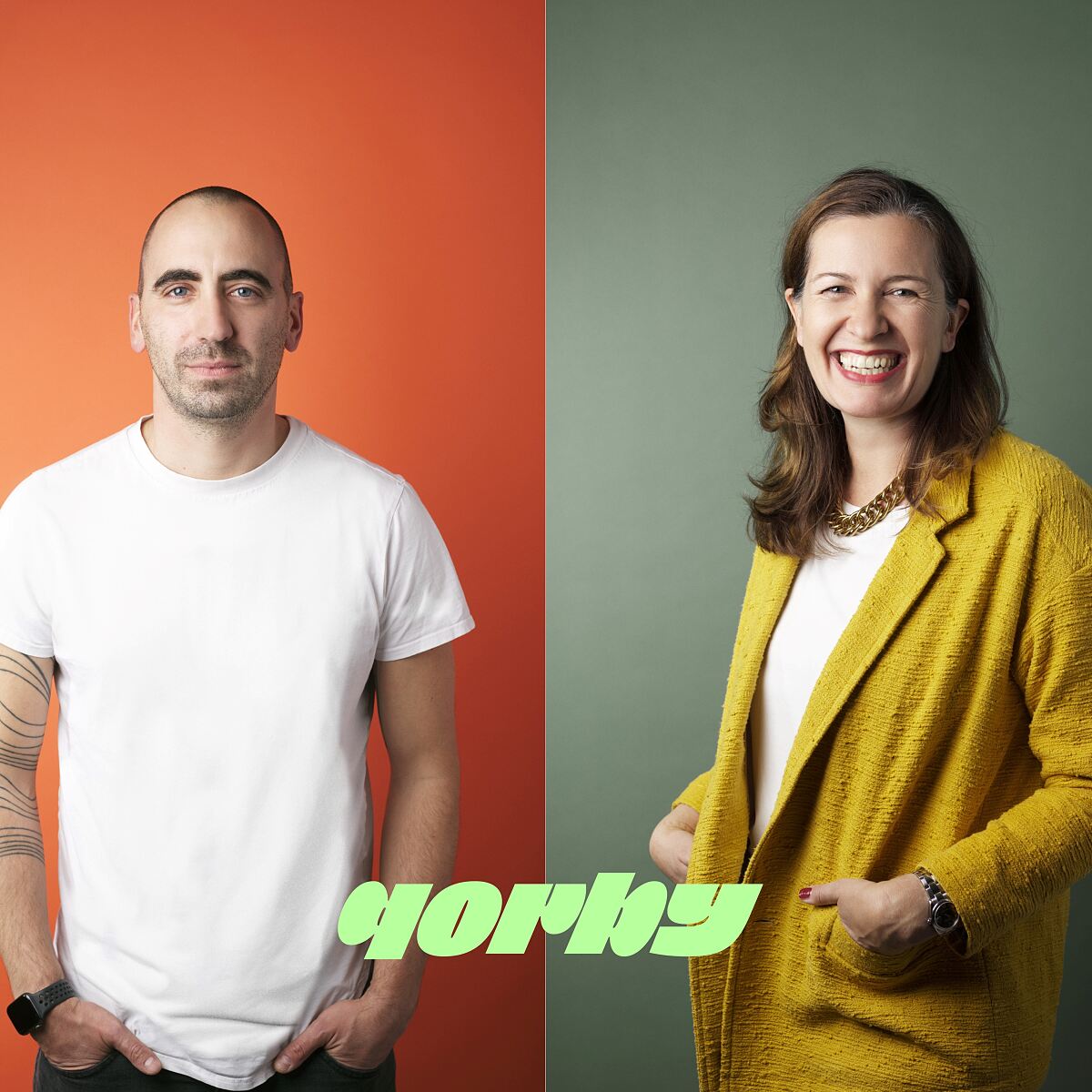 Qorby Gründer Julia Pengg & Clemens Kröll
