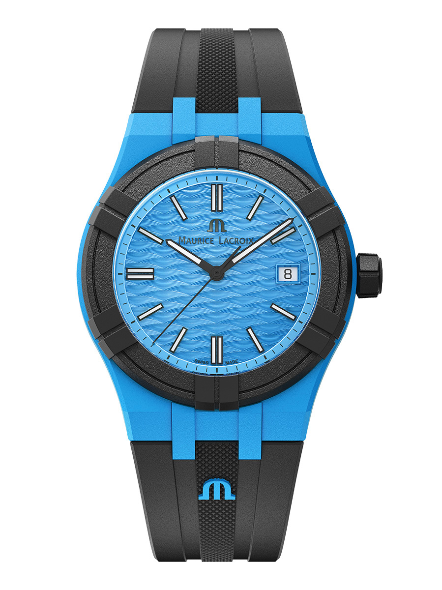 Maurice Lacroix Aikon Quartz TIDE Cyanblue 1 UVP 750 Euro  © Maurice Lacroix