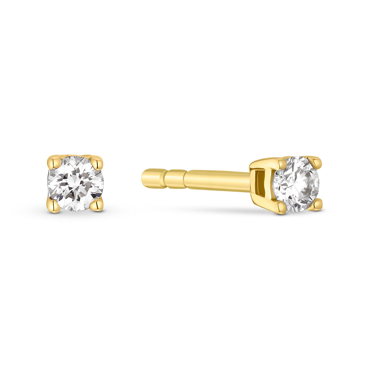 Shine by DJ_Solitär Ohrstecker Weißgold Brillanten 0,10ct_359Euro
