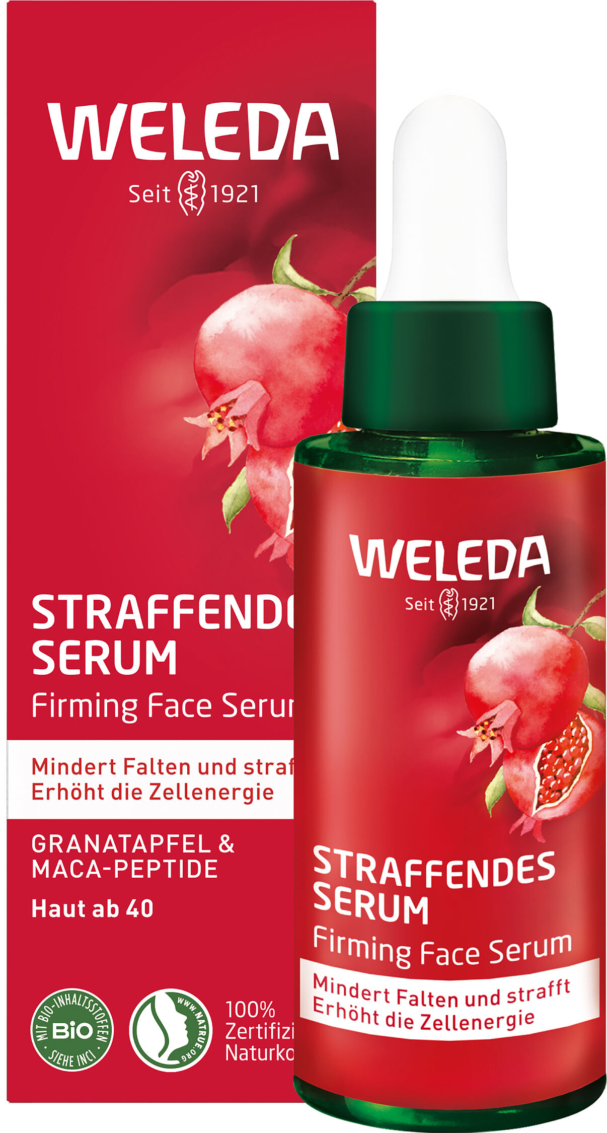 WELEDA_Straffendes Serum Granatapfel & Maca-Peptide_30ml_UVP € 21,95