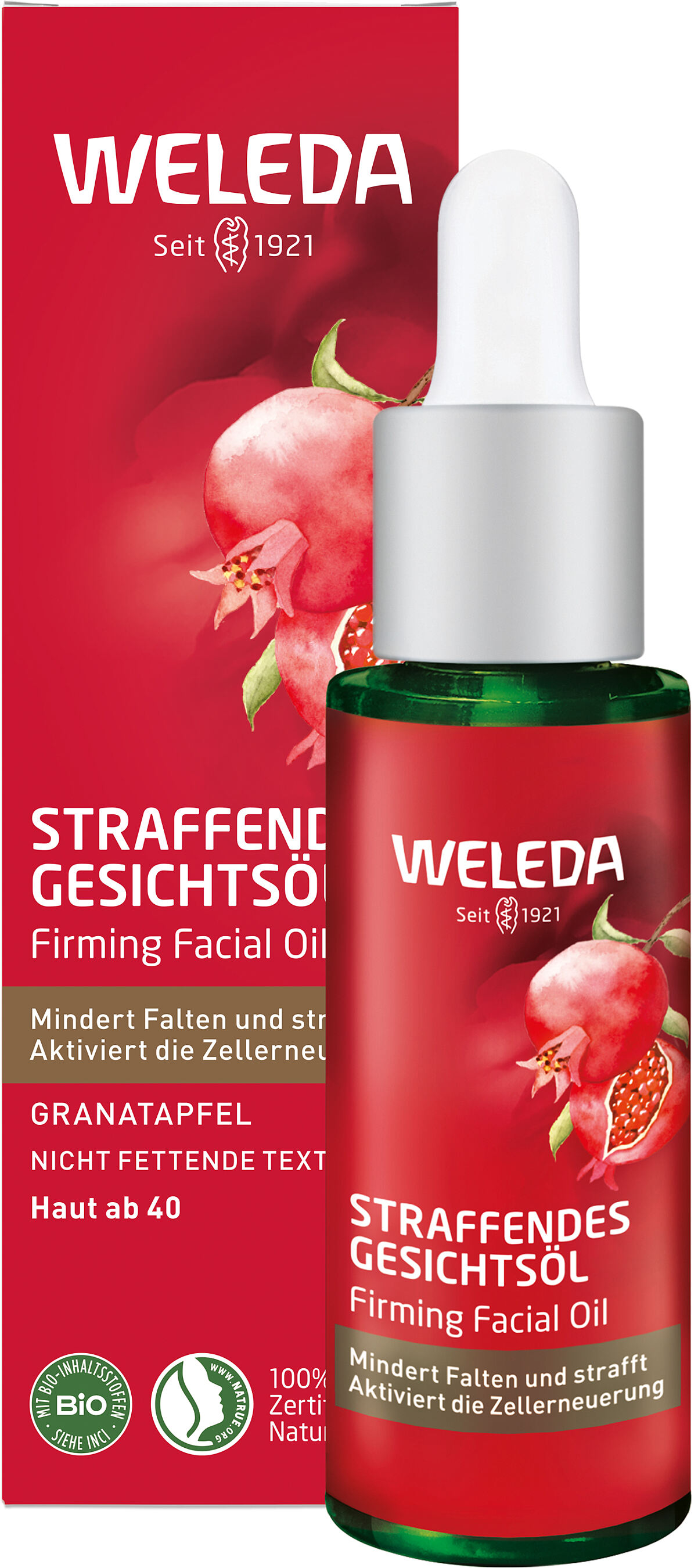 WELEDA_Granatapfel straffendes Gesichtsöl _30ml_UVP € 21,95