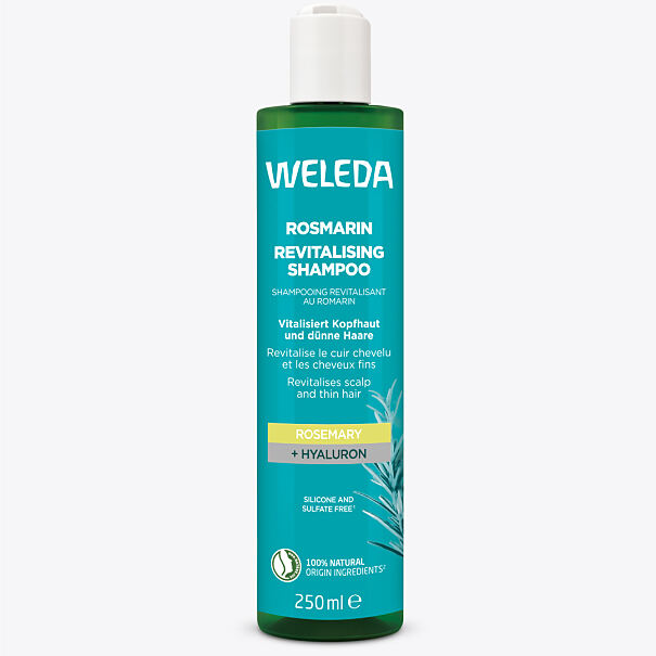 WELEDA_Rosmarin Revitalising Shampoo_250ml_UVP € 6,95